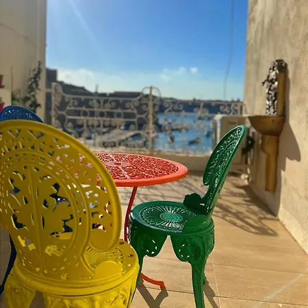 1500 Little Pink House In Creek Hébergement de vacances Kalkara